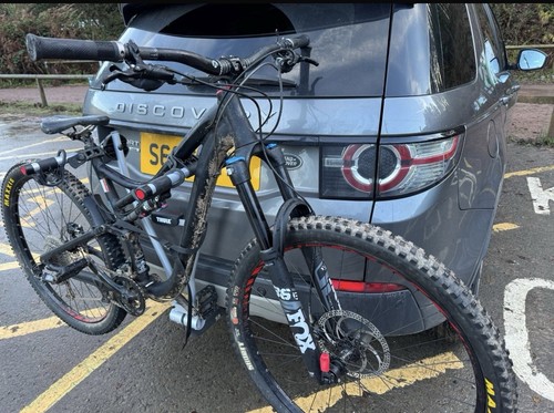 Thule tow bar bike rack - bike,