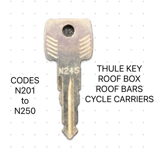 Thule key codes - thule, n201